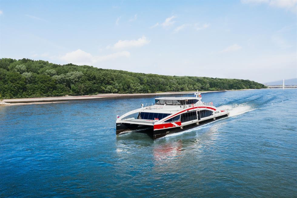 Twin City Liner: A Fast Boat Between Vienna and Bratislava on the Danube